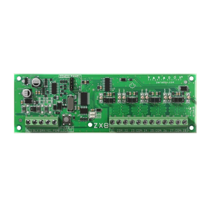 Paradox ZX8 EVO/SP/MG 8 tsooni + 1 PGM laiendusmoodul