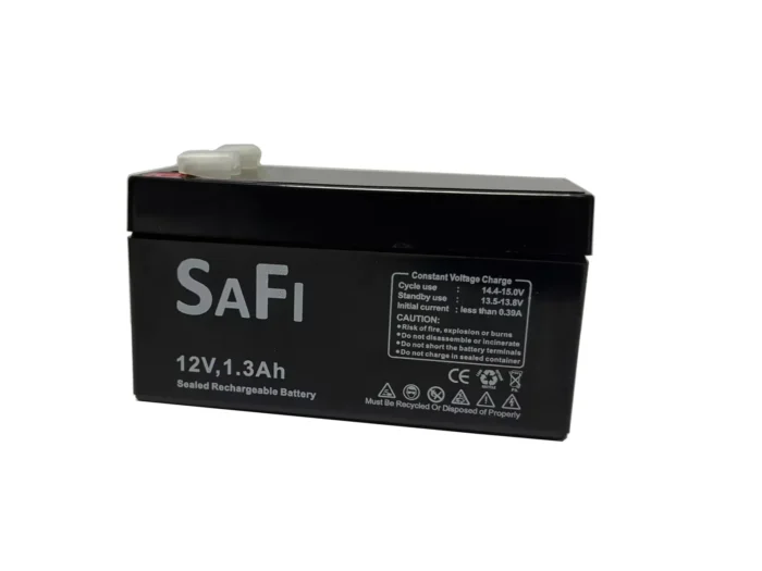 Aku SAFI 12V, 1.3Ah