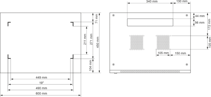 6U Rack-kapp RWA664, Pulsar - Image 5