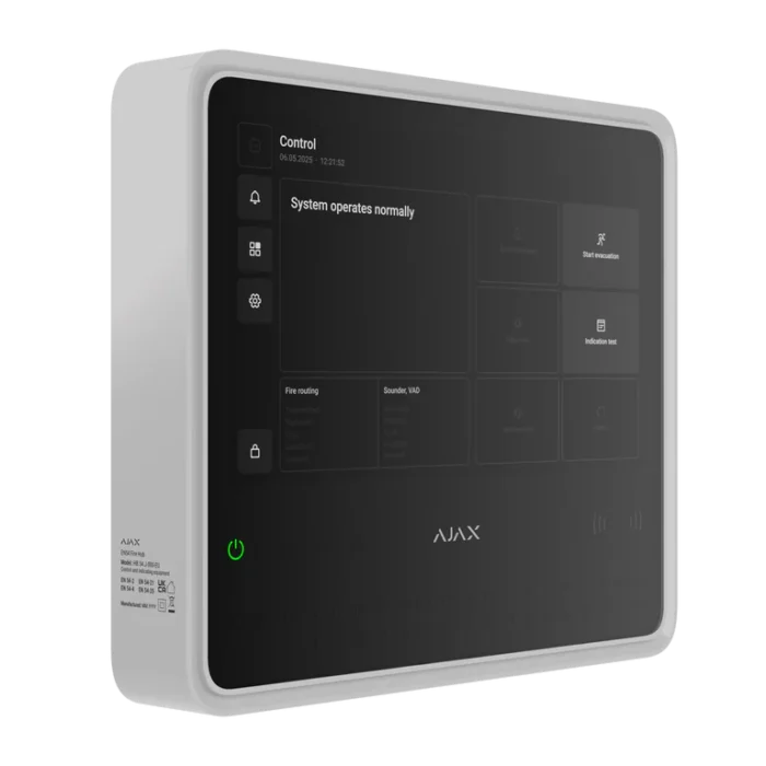 Ajax EN54 Fire Hub keskseade valge