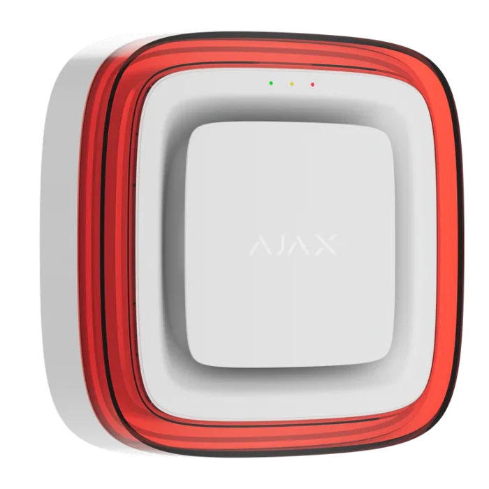 Ajax EN54 FireProtect (Sounder/VAD) juhtmevaba sireen vilkuriga, valge Ajax EN54 FireProtect (Sounder/VAD) juhtmevaba sireen vilkuriga, valge