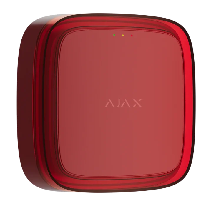 Ajax EN54 FireProtect (VAD) juhtmevaba visuaalse alarmi seade, punane