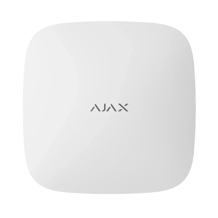AJAX Hub2 (4G) valge, keskus, Ethernet ja 2x GSM