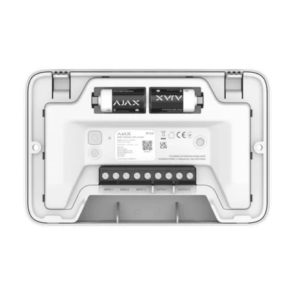 Ajax EN54 I/O Module (2X2) Jeweller juhtmevaba aadressitav sisend- ja väljundmoodul, valge