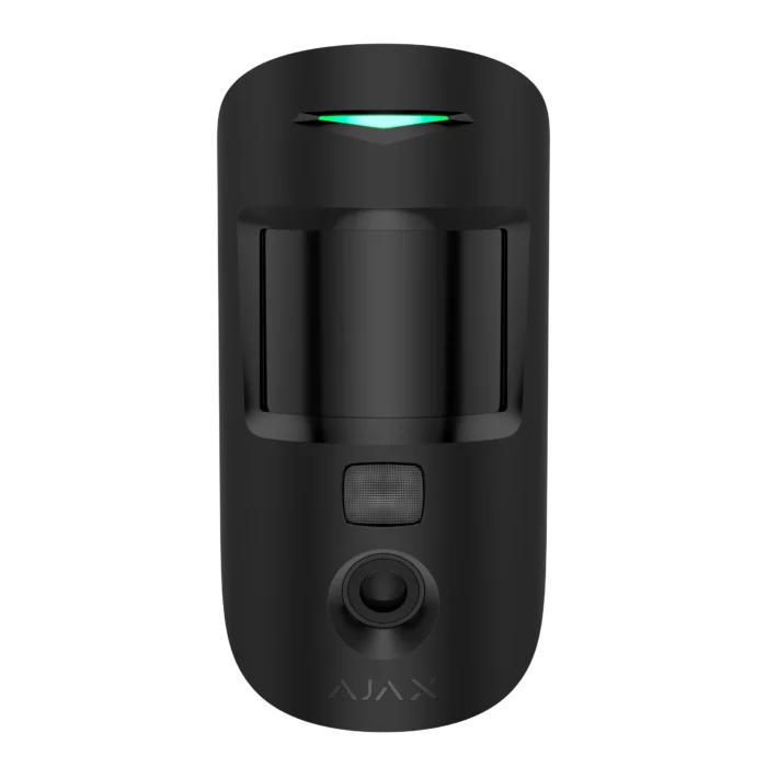 Ajax MotionCam (PhOD) "pilt päringul" funktsiooniga liikumisandur kaameraga (must)