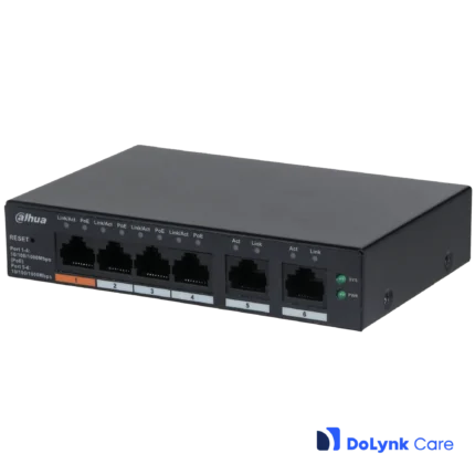Dahua CS4006-4GT-60 DoLynk Care manageeritav 4*POE switch