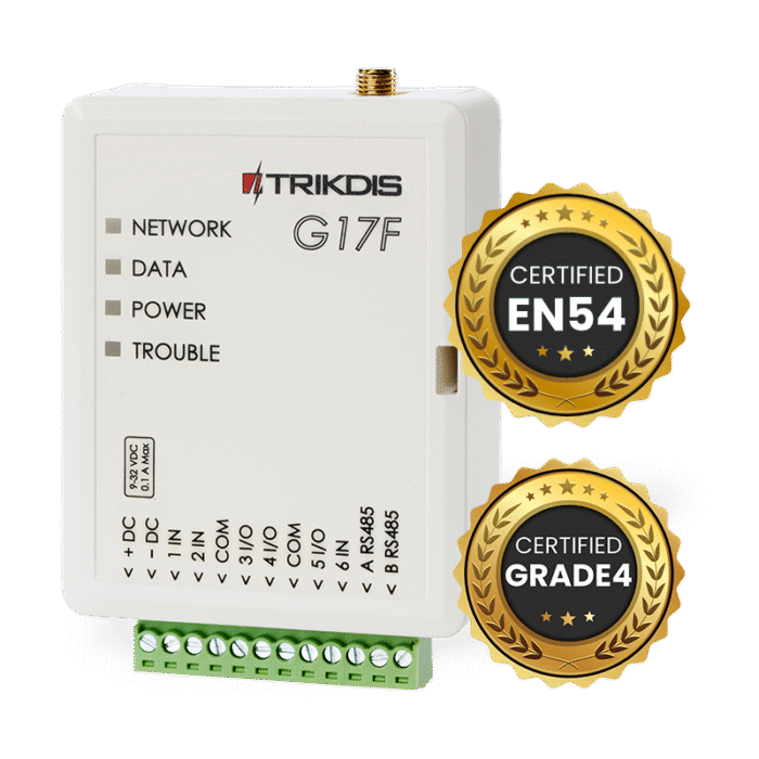 Trikdis G17F 4G kommunikaator antenniga