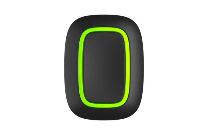 Ajax Button paanika- või juhtimisnupp, must Ajax Button paanika- või juhtimisnupp, must