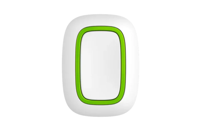 Ajax Button paanika- või juhtimisnupp, valge