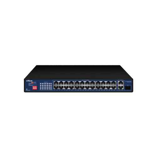 VSS W24POE3G 24*FE PoE+2*GE+1*GF PoE Switch VSS W24POE3G 24*FE PoE+2*GE+1*GF PoE Switch