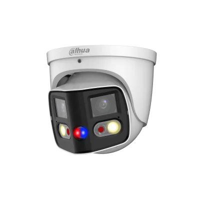 Dahua IPC-PDW3849-A180-E2-AS-PV 2*4MP, 180°, Tioc Duo Splicing WizSense kerakaamera, valge