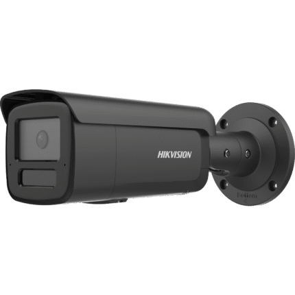 Hikvision DS-2CD2T66G2H-IS2U/SL(2.8mm) must IP torukaamera 6MP, AcuSense, Strobe Light + helialarm, Darkfighter, kahesuunaline heli, IP67, IR 60m, 3D DNR, ROI