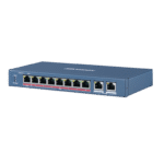 Hikvision DS-3E0310HP-E Switch Poe 8 Porti, 10/100Mbps, 2x RJ45 Giga, 110W