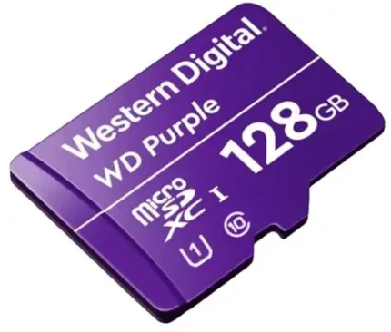 Western Digital Purple MicroSD mälukaart 128GB