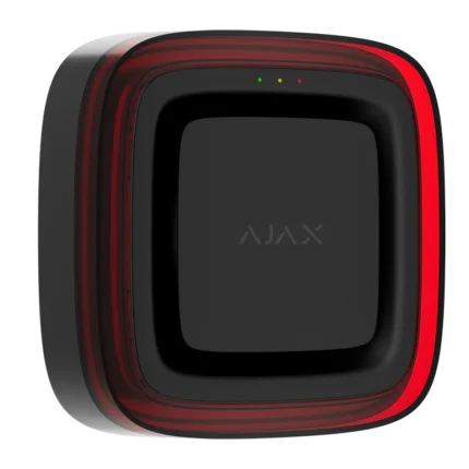 Ajax EN54 FireProtect (VAD) juhtmevaba visuaalse alarmi seade, must