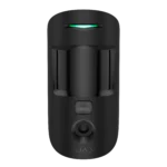 Ajax MotionCam (PhOD) "pilt päringul" funktsiooniga liikumisandur kaameraga (must)