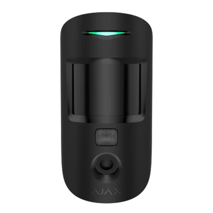 Ajax MotionCam (PhOD) "pilt päringul" funktsiooniga liikumisandur kaameraga (must)