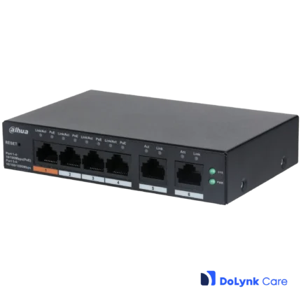 Dahua CS4006-4ET-60 DoLynk Care manageeritav 4*POE switch