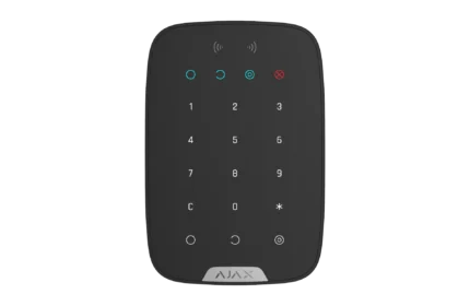 Ajax Keypad Plus klaviatuur, must