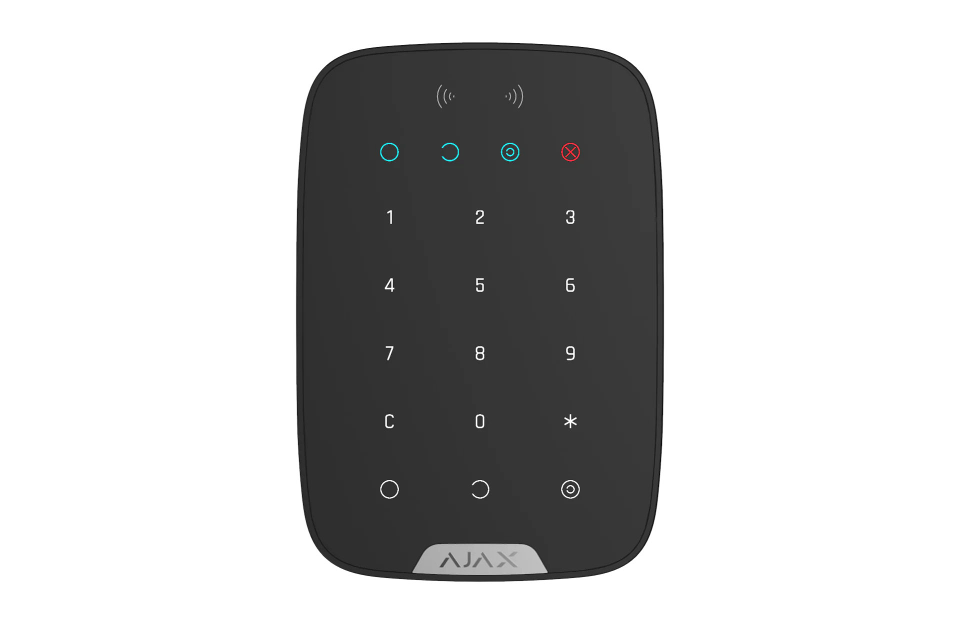 Ajax Keypad Plus klaviatuur, must Ajax Keypad Plus klaviatuur, must