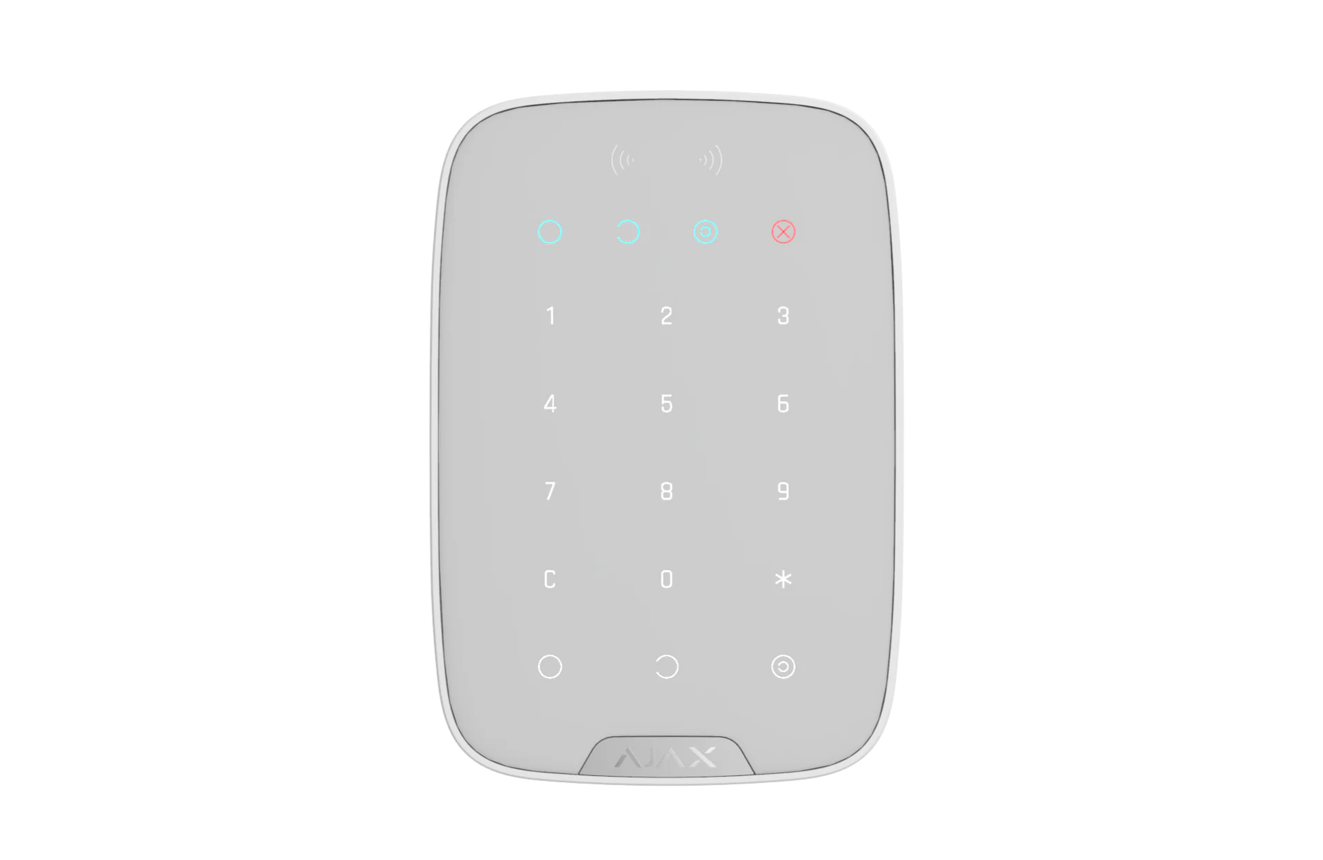 Ajax Keypad Plus klaviatuur, valge Ajax Keypad Plus klaviatuur, valge