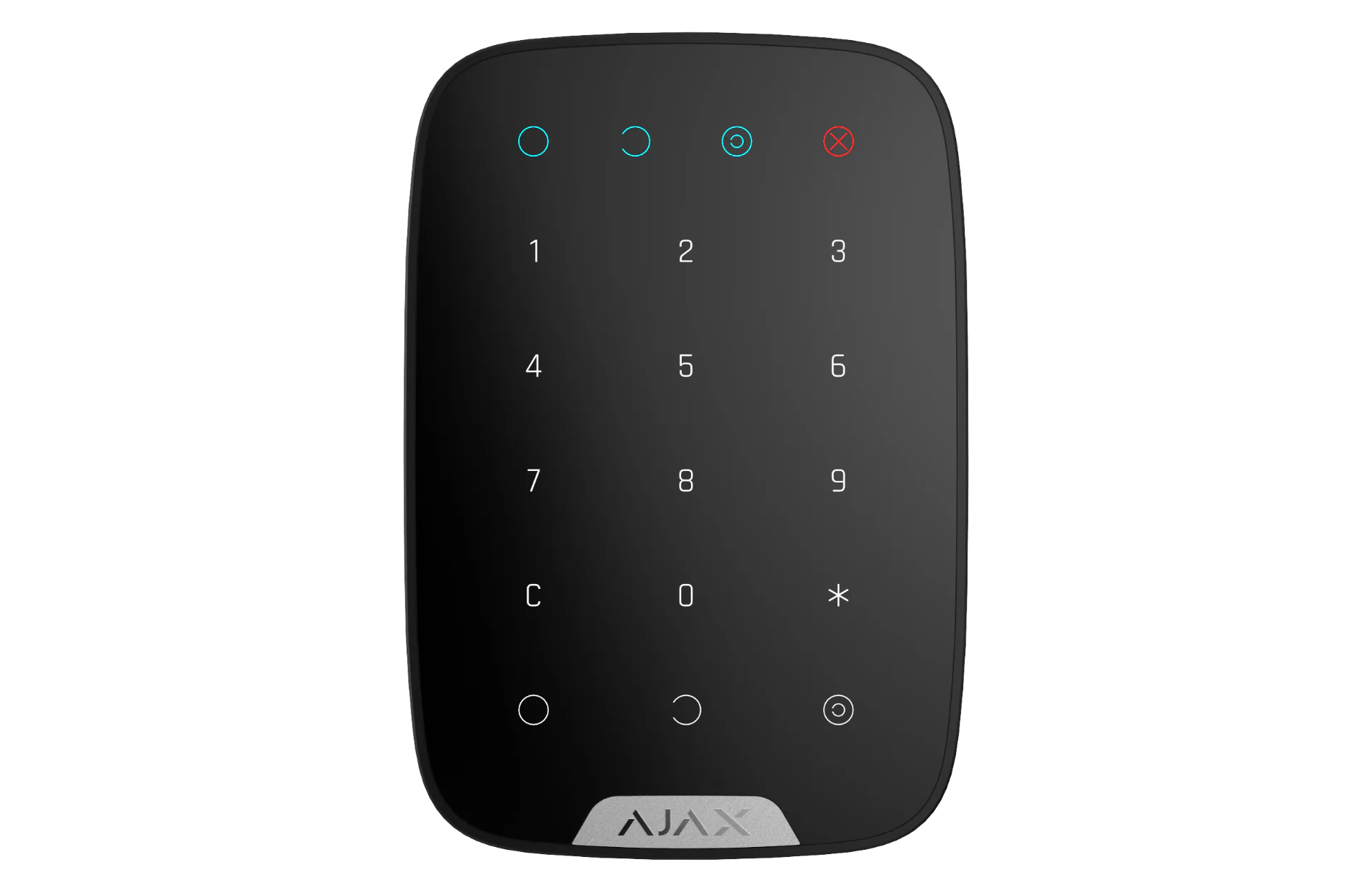 Ajax Keypad klaviatuur, must Ajax Keypad klaviatuur, must
