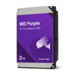 Western Digital Purple 2TB kõvaketas videovalvesüsteemidele