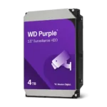 Western Digital Purple 4TB kõvaketas videovalvesüsteemidele