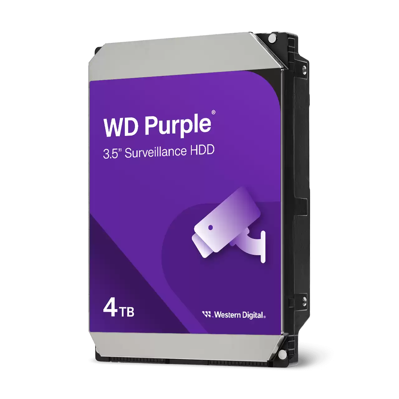 Western Digital Purple 4TB kõvaketas videovalvesüsteemidele Western Digital Purple 4TB kõvaketas videovalvesüsteemidele