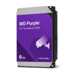 Western Digital Purple 6TB kõvaketas videovalvesüsteemidele