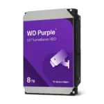 Western Digital Purple 8TB kõvaketas videovalvesüsteemidele