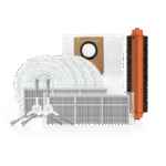 EZVIZ RA-KIT12 varuosade komplekt RS20 Pro tolmuimejale