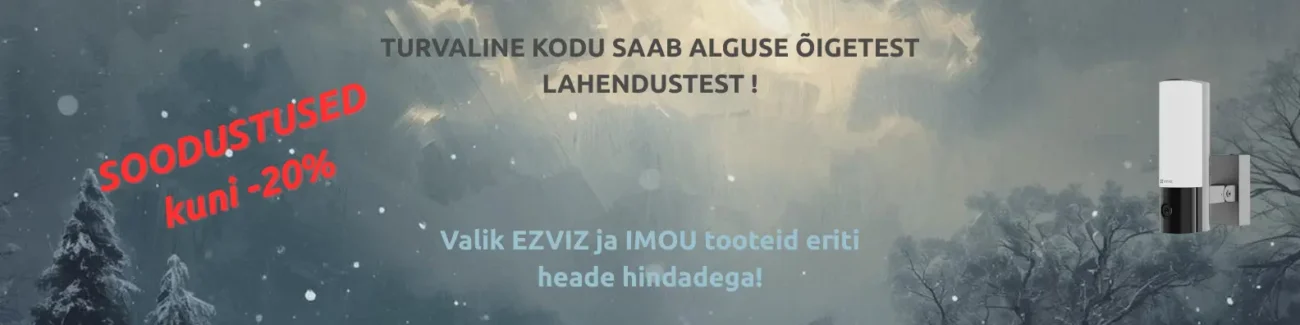 Jõulukampaania lehe banner