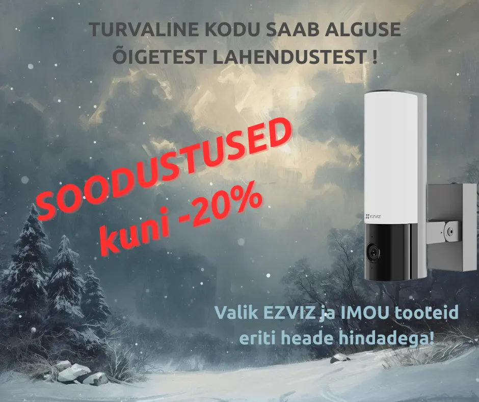 Jõulusoodustus banner